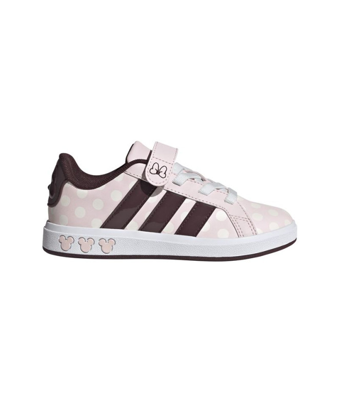 Sapatilhas adidas Grand Court Minnie O Infantil Rosa