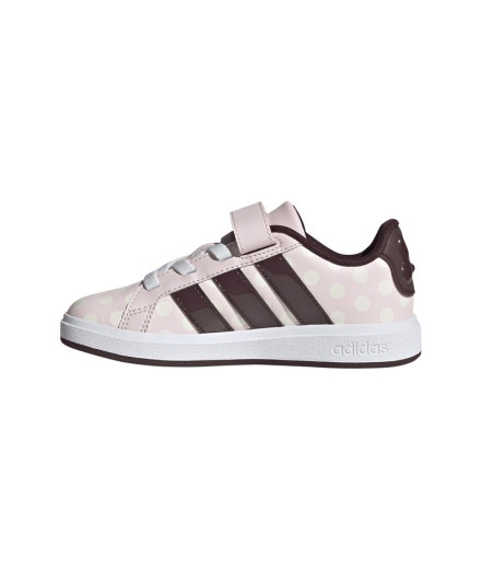 Chaussures adidas Grand Court Minnie Le Enfant Rose 2