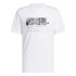Camiseta de Baloncesto adidas Bb Gfx Season Hombre Blanco
