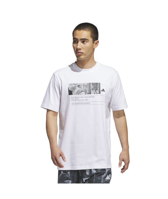 T-shirt de Basket-ball adidas Bb Gfx Saison...