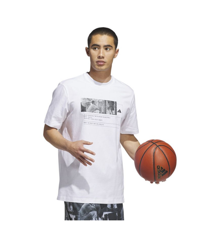 T-shirt de Basket-ball adidas Bb Gfx Saison...