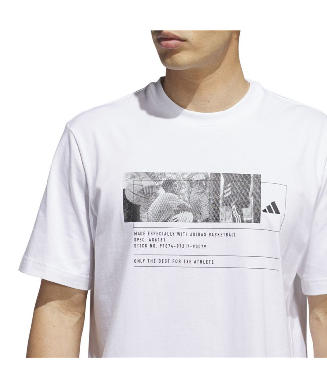 T-shirt de Basket-ball adidas Bb Gfx Saison...