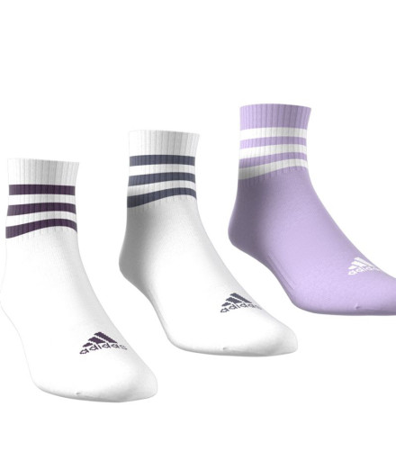 Chaussettes adidas 3Bandas C Spw Mid 3P Enfant Blanc /...