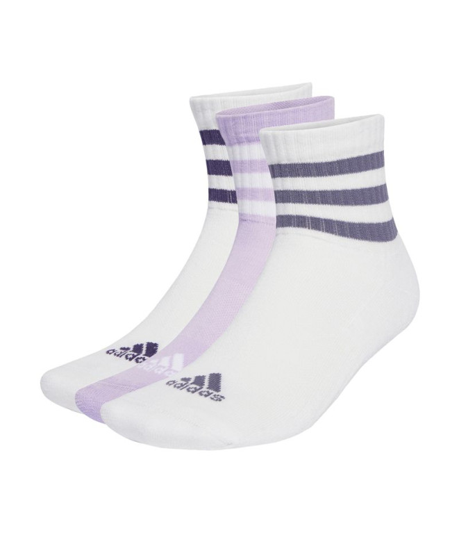 Calcetines adidas 3Bandas C Spw Mid 3P Infantil...