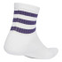 Meias adidas 3Bandas C Spw Mid 3P Infantil Branco / Branco / Cirpol