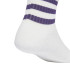 Meias adidas 3Bandas C Spw Mid 3P Infantil Branco / Branco / Cirpol