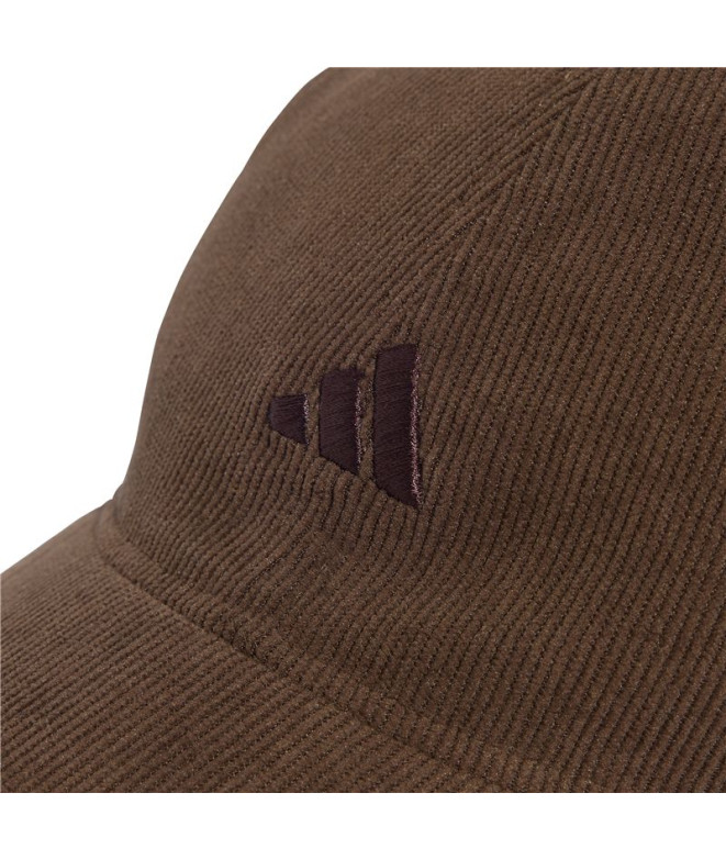 Boné adidas Boné de Corduroy Marrom