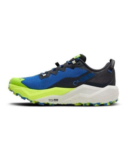 Chaussures de Trail Brooks Caldera 8 Homme Bleu/Jaune 2