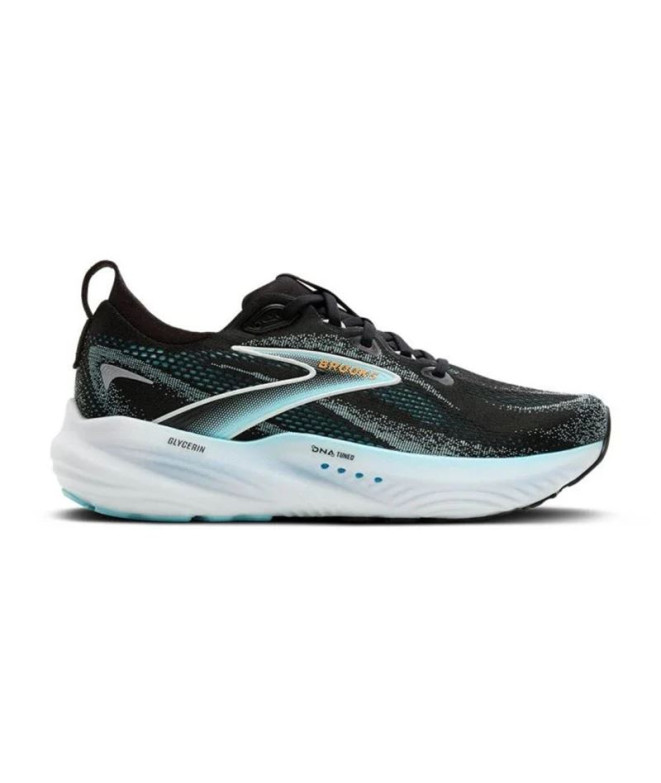 Chaussures de Running Brooks Glycerin 22 Homme Noir/Bleu