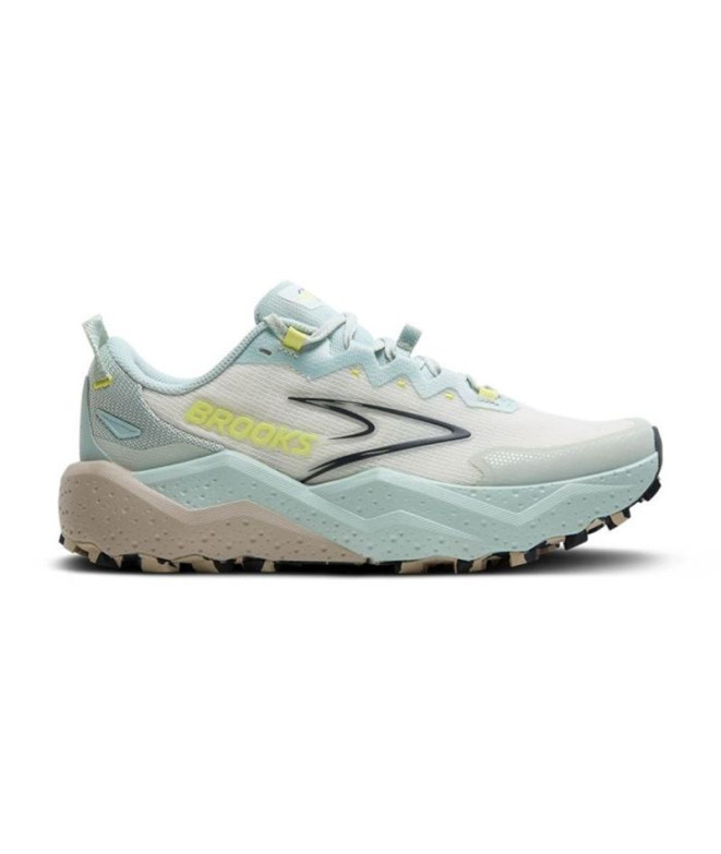 Zapatillas de Trail Brooks Caldera 8 Mujer Misty Azul/Blanco