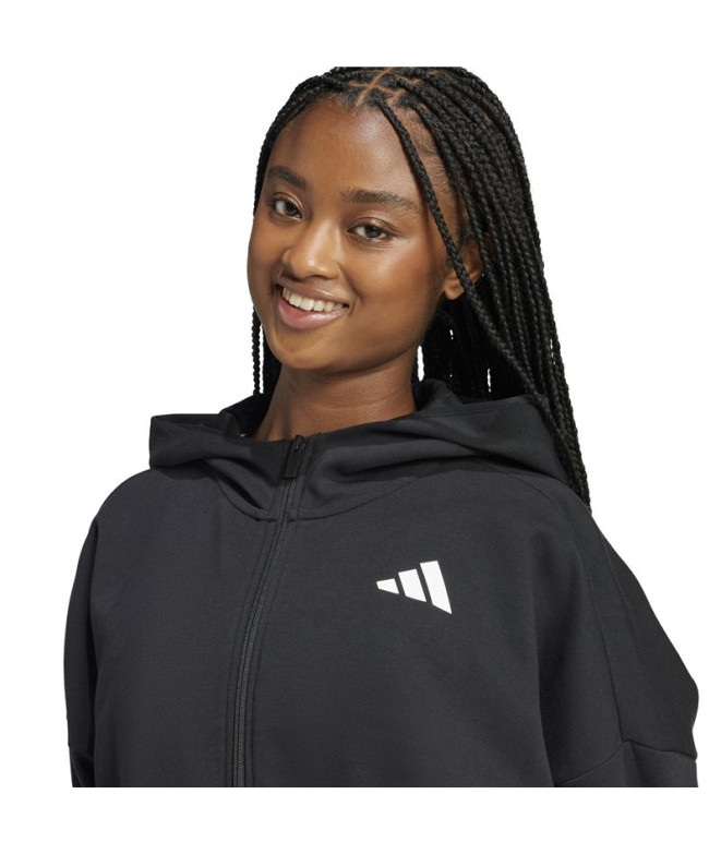 Sweat adidas Future Icons Sl Fz Hd Femme Noir