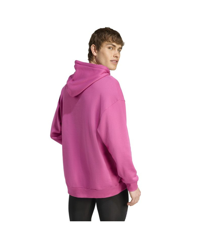 Sweat de Fitness adidas Js Hoody Homme Fuchsia