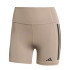 Malhas de Fitness adidas Opt 3 Bandas 1/4 Mulher Marrom