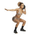 Malhas de Fitness adidas Opt 3 Bandas 1/4 Mulher Marrom