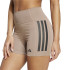 Malhas de Fitness adidas Opt 3 Bandas 1/4 Mulher Marrom