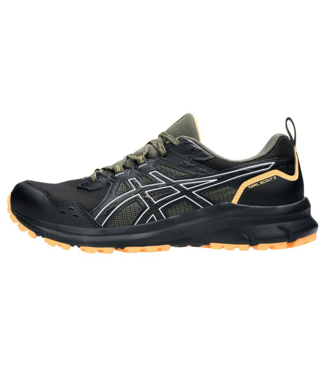 Sapatilhas ASICS Trail Scout 3 Homem Preto/Branco