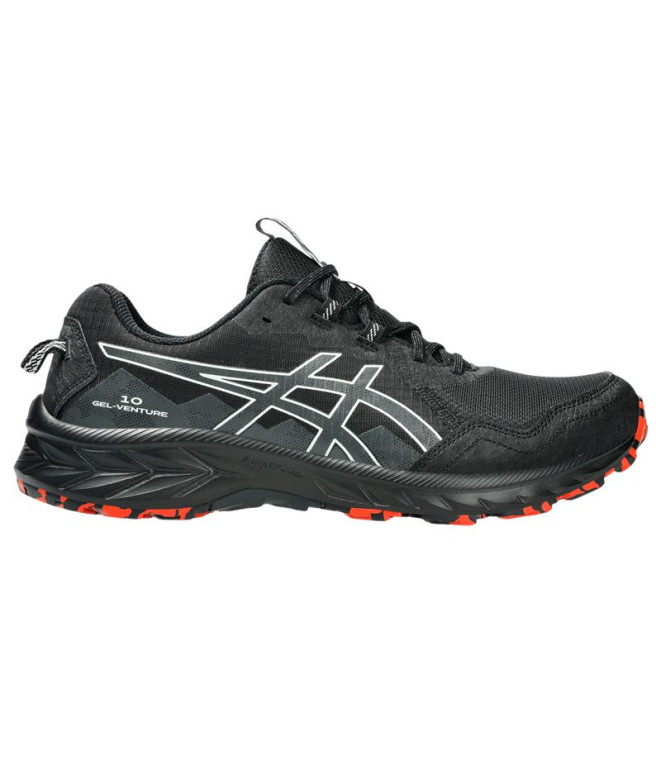 Zapatillas de Trail ASICS Gel-Venture 10 Hombre Negro/ Gris