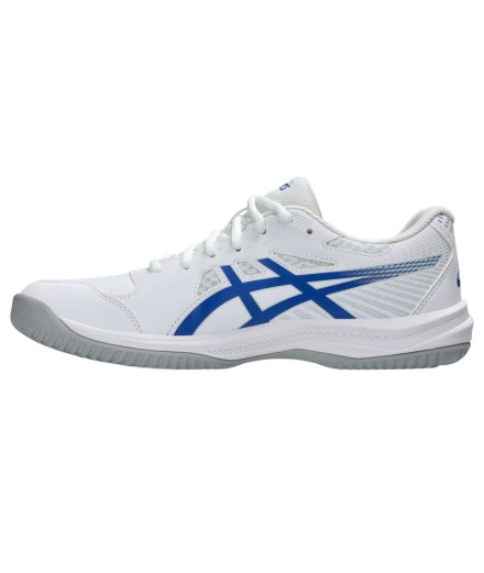 Chaussures de Tennis ASICS Court Slide 4 Homme Blanc/Cobalt 2