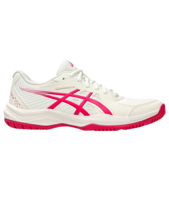 Zapatillas de Tenis ASICS Court Slide 4 Mujer Beige/Rosa