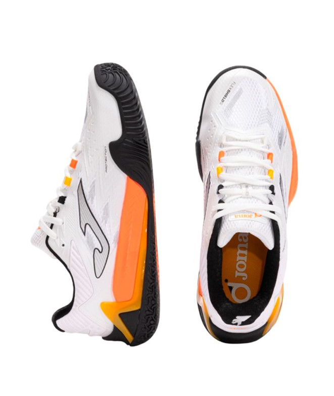 Chaussures de pádel Joma Open 2516 Blanc Orange...