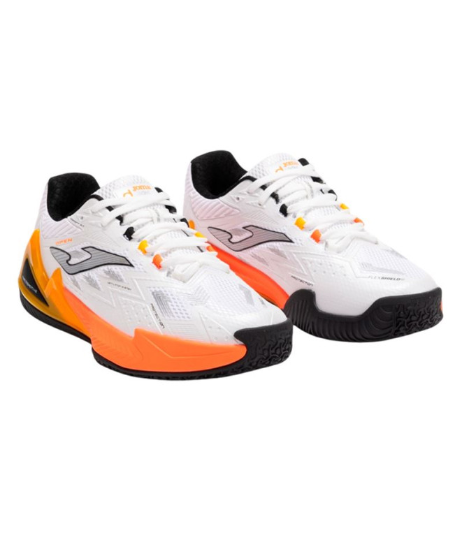 Chaussures de pádel Joma Open 2516 Blanc Orange...