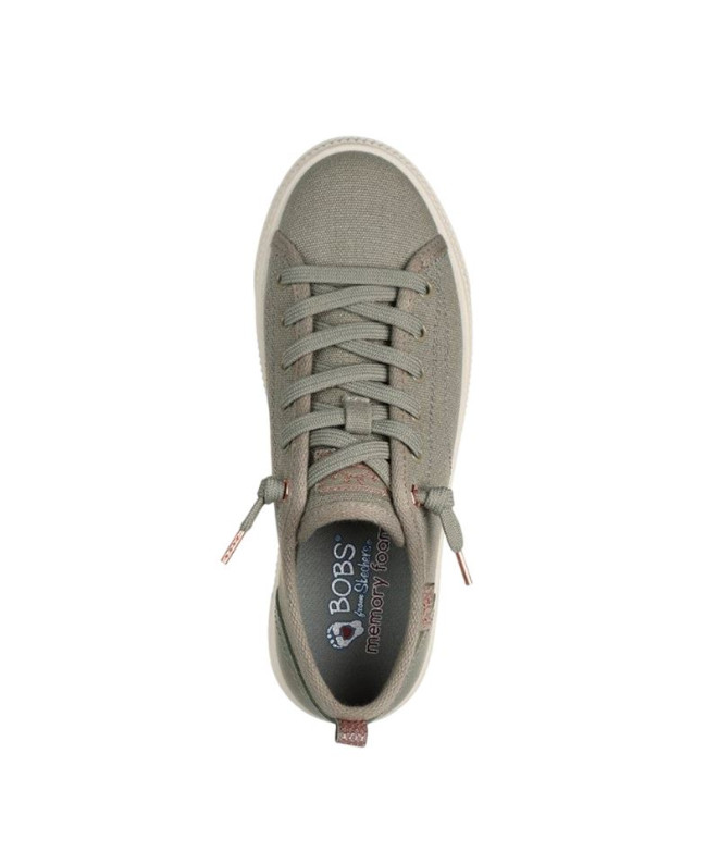 Sapatilhas Skechers Bobs Copa Mulher Olive