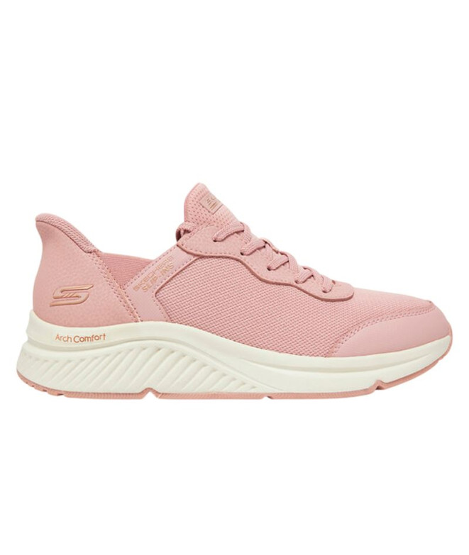 Zapatillas Skechers Bobs Arch Comfort B Mujer Rosa