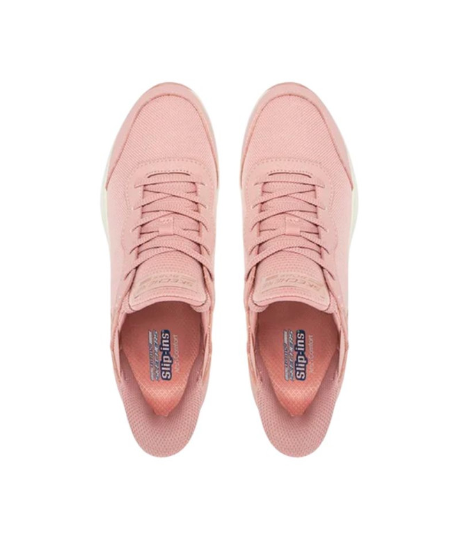 Chaussures Skechers Bobs Arch Comfort B Femme Rose