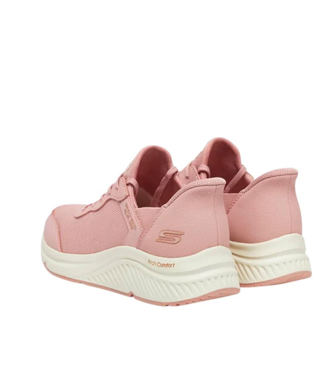 Chaussures Skechers Bobs Arch Comfort B Femme Rose