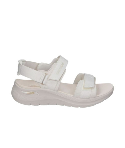 Sandales Skechers Arch Fit 2,0 - Go-Ge Femme Off Blanc...