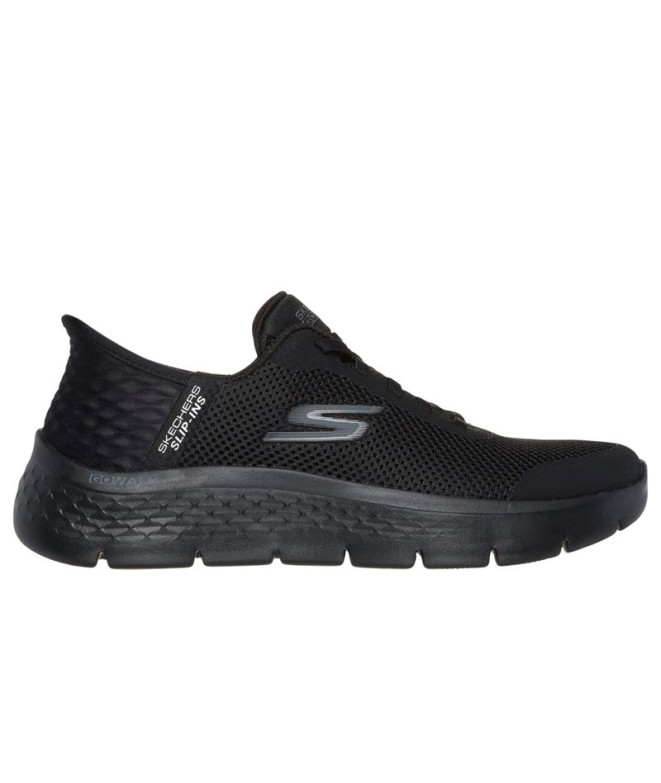 Zapatillas Skechers Go Walk Flex - Grand Mujer Negro Textile/Trim