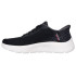 Zapatillas Skechers Go Walk Flex Mujer Negro /Blanco Trim