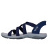 Sandales Skechers Reggae Slim - Stretc Femme Bleu Marine Knit Gore