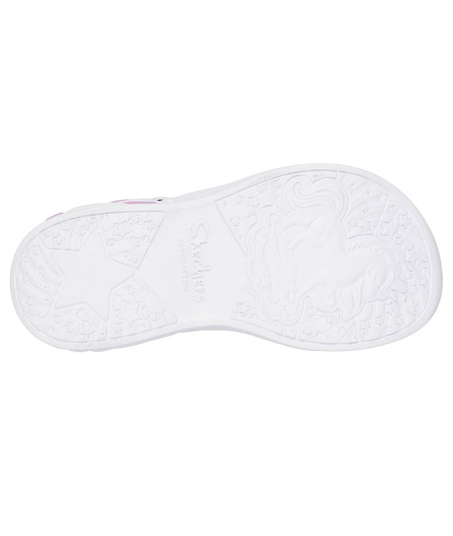 Sandálias Skechers Unicorn Dreams Menina...