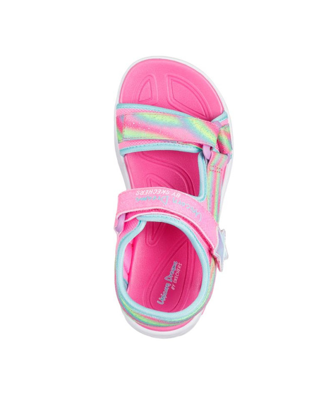 Sandálias Skechers Unicorn Dreams Menina...