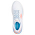 Zapatillas Skechers Wave 92-Imara Breeze Niña Blanco /Light Azul Trim