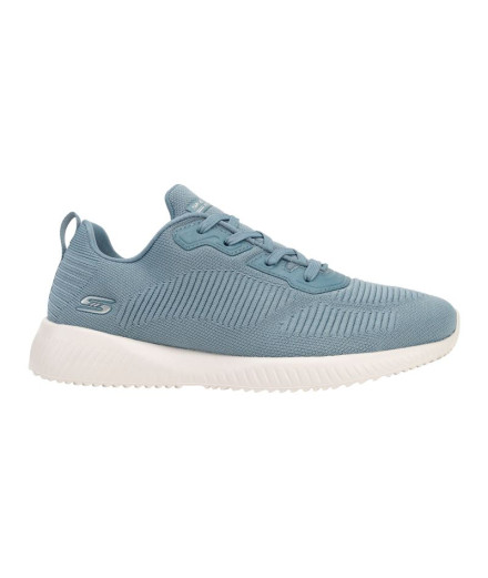 Chaussures Skechers Bobs Squad - Tough Talk Femme Bleu