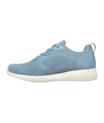 Chaussures Skechers Bobs Squad - Tough Talk Femme Bleu 2