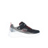 Chaussures Skechers Microspec II - Zovri Enfant Noir Argent & Rouge