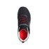 Chaussures Skechers Microspec II - Zovri Enfant Noir Argent & Rouge