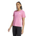 Camiseta de Fitness adidas We 3Bandas Crew Mulher Rosa