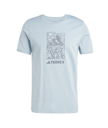 T-shirt de Montagne adidas Wild Homme Rose