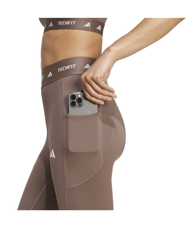 Collants de Fitness adidas Tech Fit Stash 1/1 L...