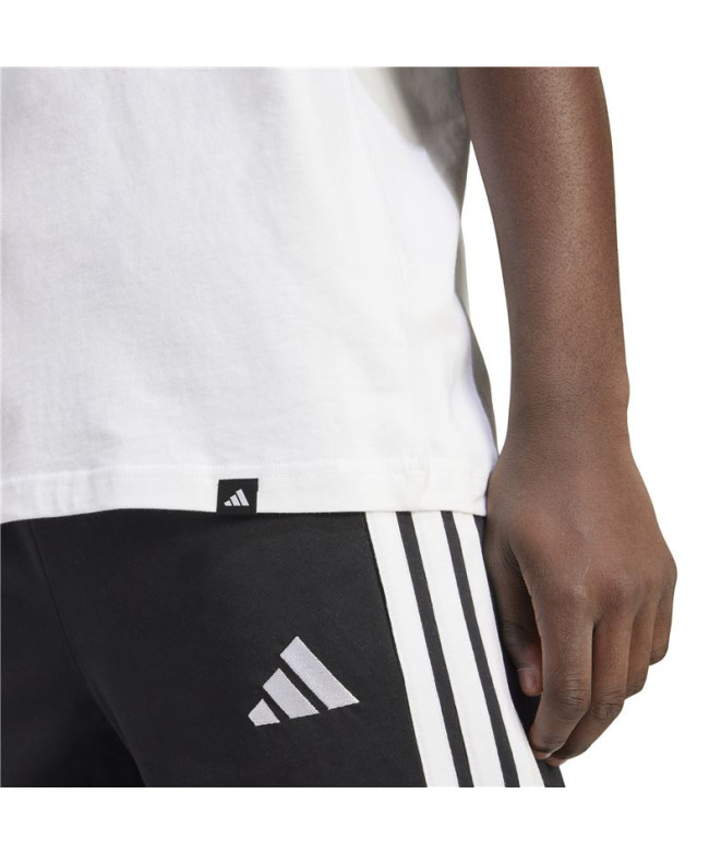Camiseta adidas Pennant Homem Branco
