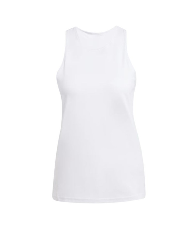 Camiseta adidas Tirantes Club Tank Mulher Branco
