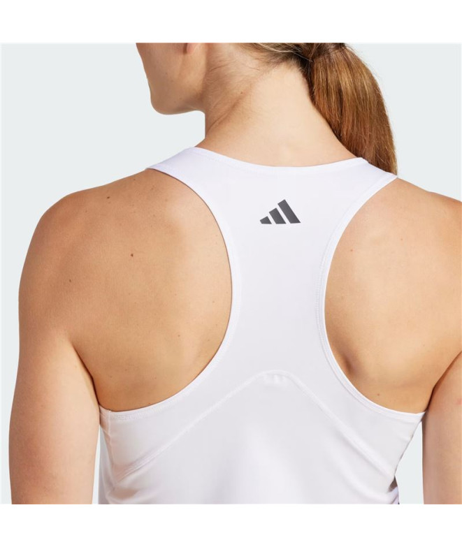 Camiseta adidas Tirantes Club Tank Mulher Branco