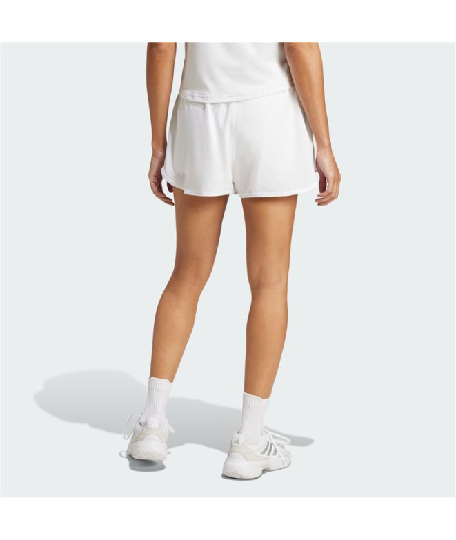 Calça Curto adidas Clube Mulher Branco