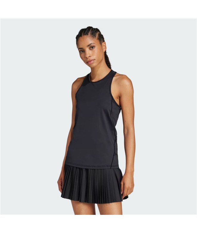 Camiseta adidas Tirantes Club Tank Mulher Preto