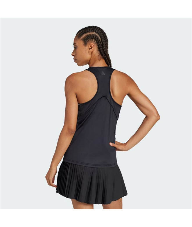 Camiseta adidas Tirantes Club Tank Mulher Preto
