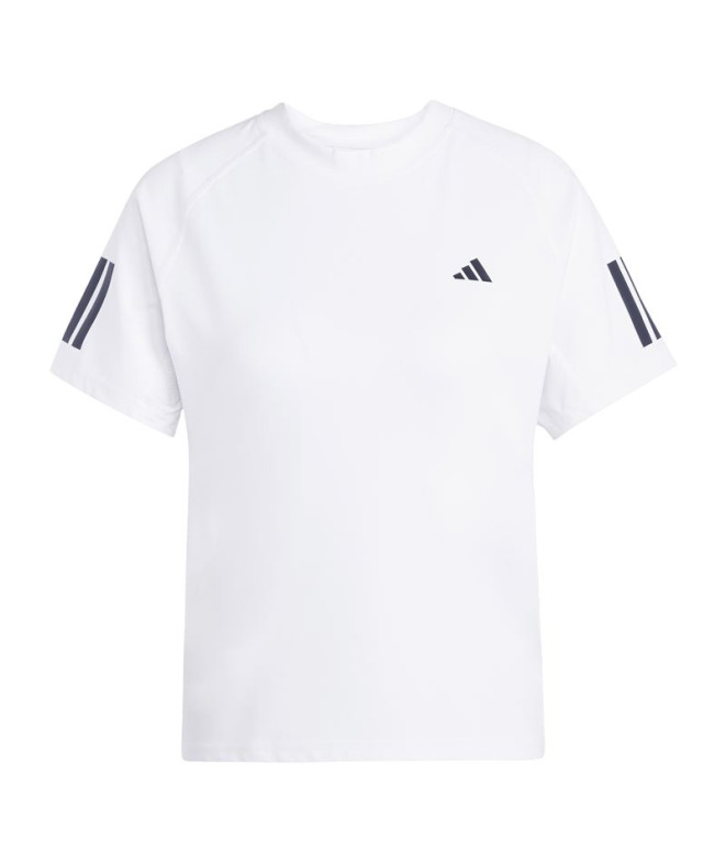 Camiseta adidas Club Mulher Branco